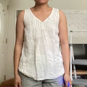 Linen summer top